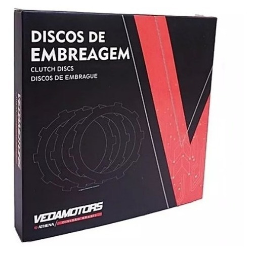 Juego De Discos De Embrague Yamaha Fz-16 Made In Brasil