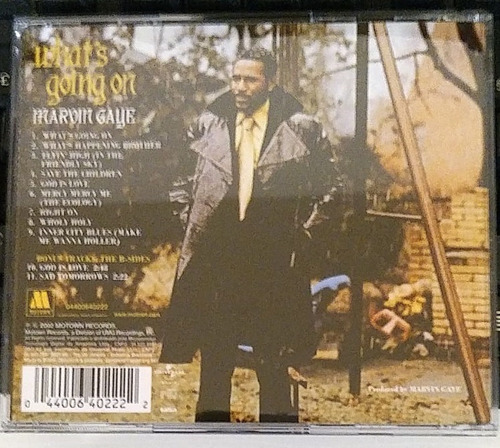 Cd Marvin Gaye Whats Going On Motown Classic Albums (Usado)