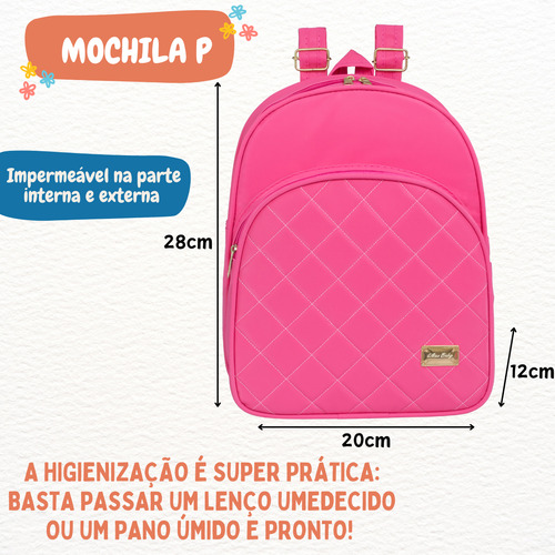 Kit Enxoval Bebe Reborn Mamãe De Reborn 06 Peças C/mochila