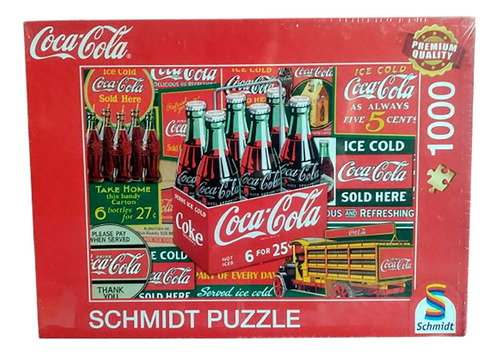 Rompecabezas Coca - Cola 1,000 Pzas Schmidt