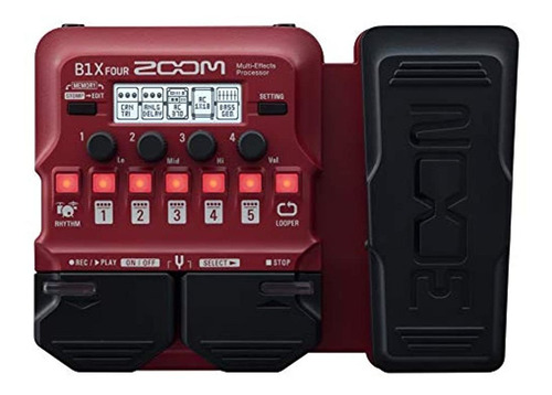 Zoom Bajo - Pedal Multiefectos (b1x Cuatro)