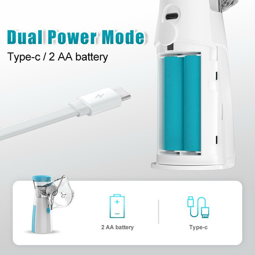 Nebulizador Inhalador Portátil Recargable