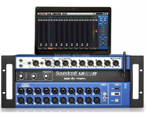 Imagen 1 de 3 de Soundcraft Ui24 Remote-controlled 24-input Digital Mixer