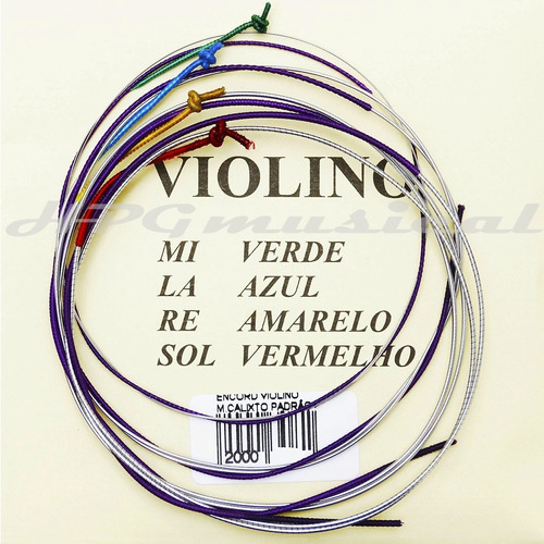 Encordoamento Violino 4/4 Mauro Calixto Padrão