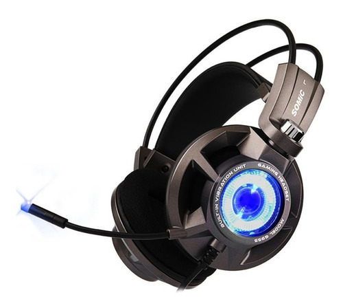Imagen 5 de 10 de Auriculares Gamer Con Micrófono Pc Playstation Somic G-954