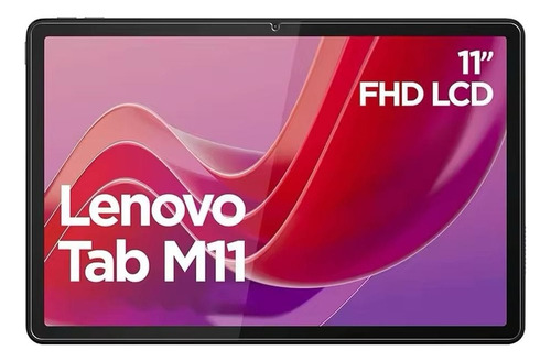 Capa Smart+película De Vidro Para Tablet Lenovo M11 Mtk Preto