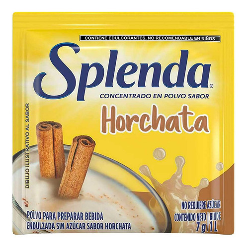 Concentrado en Polvo Splenda Horchata 7g