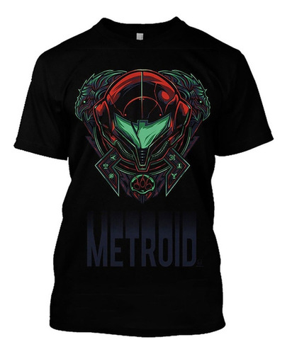Lou Camiseta Con Estampado De Juego 3d Metroid