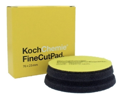 Koch Chemie Pad Paño Pad 3 Pul. Corte Medio Amarillo