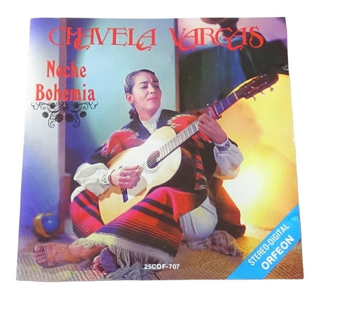 Chavela Vargas Noche Bohemia Cd Disco Compacto Orfeon