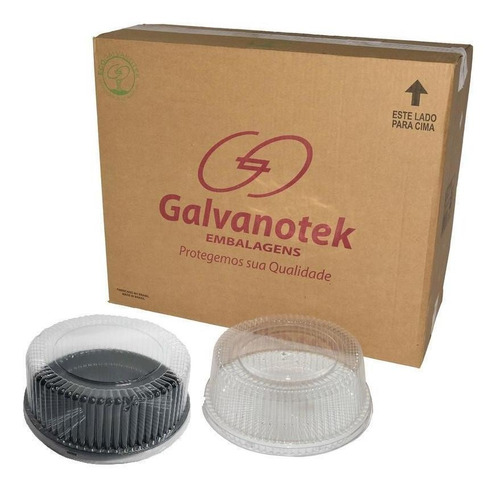 Embalagem Bolo Tortas - Galvanotek G-32 M - 0,75kg C/100 Bra