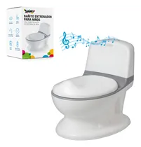 Comprar Bañito Entrenador para Niños con Sonido Realista de Descarga de Agua Baño Entrenador con Bacinica Extraíble y Protector contra Salpicaduras Fácil de Limpiar Baño Portátil para Niños Shimy 83430-Gl