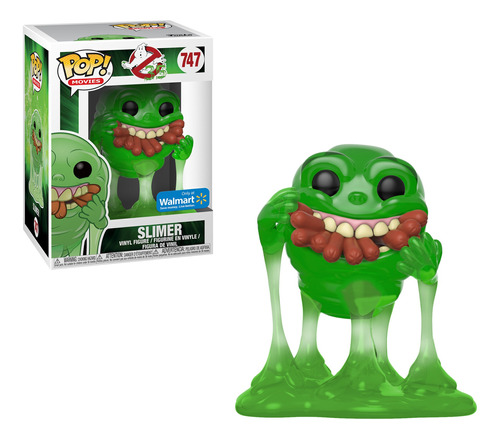 Figura Slimer Translúcido Funko Pop Movies Ghostbusters