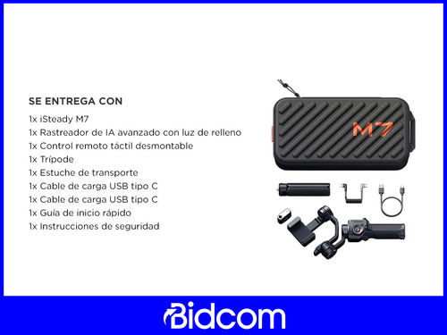 Estabilizador De Mano Hohem Isteady M7 Con Control Remoto