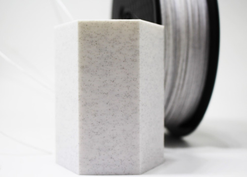 Imagen 4 de 10 de Filamento Pla 1kg 1.75 Mm Mármol - Arcoíris Seda - Luminosos