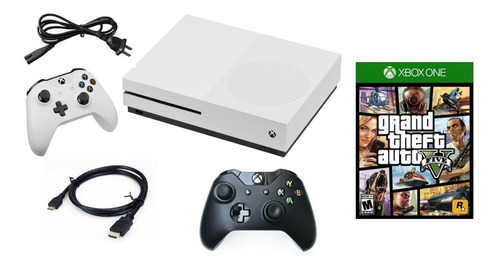 Microsoft Xbox One S 1tb + 2 Control + 1 Disco Regalo (Reacondicionado)