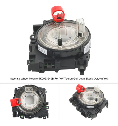 W Módulo De Volante Para Vw Touran Golf Jetta Skoda