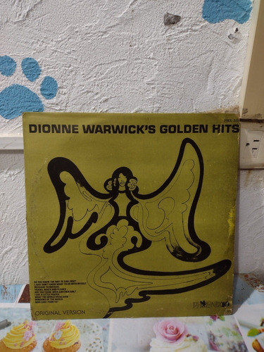 Dionne Warwick Golden Hits Disco De Vinil Lp 