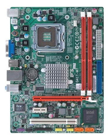 Motherboard Ecs G41 /socket 775 / 4 Gb Ddr3 / Dual Core/ Fan