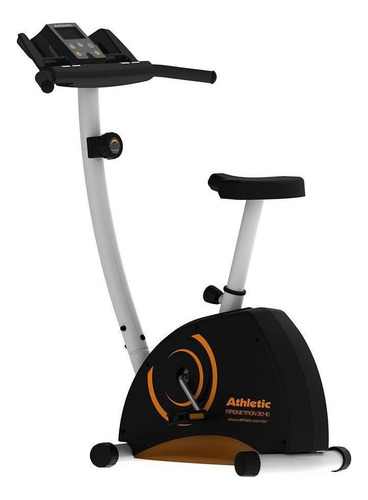 Bicicleta Ergométrica Athletic Magnetron  3040bv Até 150kg Cor Preto