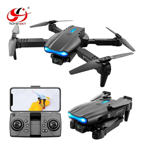 Drone With Dual Camera 2.4 Gh Plegable Wifi Mini E99 Toysky