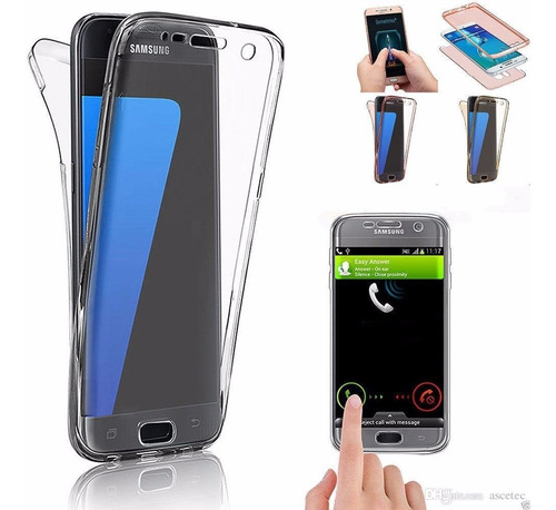 Capinha Capa Case Samsung Galaxy S8 360 Transparente