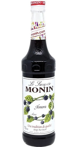 Imagem 1 de 2 de Xarope De Amora Monin 700ml
