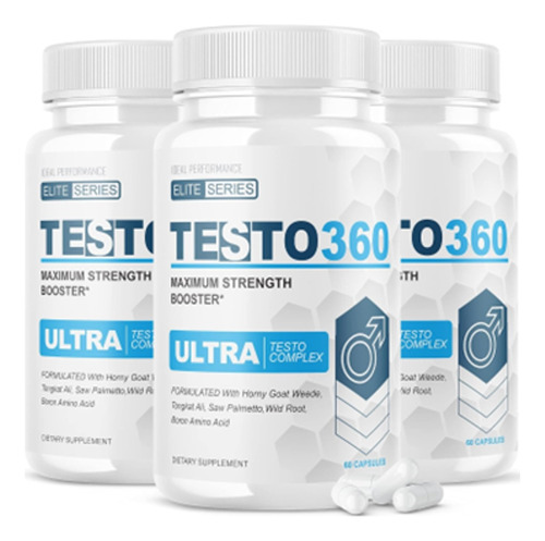 Testo 360 Oferta X 03 Frascos