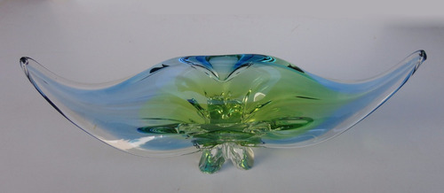 Maravilhoso Centro De Mesa Veneziano ( Murano - Itália ) (Usado)