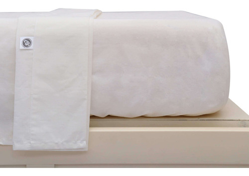 Juego De Sábanas Para Cuna Cary Soft Jersey 70x100 Cm Color Beige Diseño de la tela Liso