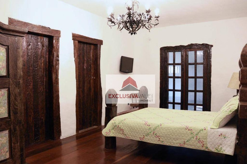 Chácara Com 4 Dormitórios À Venda, 11460 M², Com 920 M² De Área Construída, Por R$ 2.500.000 - São José Dos Campos/sp- A 15 Minutos Do Jardim Aquarius - Ch0008