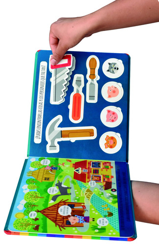 Playtime: Cuentos De Hadas Divertidos, de Varios autores. Playtime: Mercado Divertido Editorial Silver Dolphin (en español), tapa dura en español, 2020