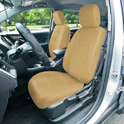 Fh Group Fh-pu007128 - Fundas De Asiento De Automóvil De 3 F