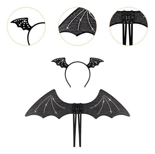 Aplicável A Conjunto De Disfraz De Halloween Con Diadema