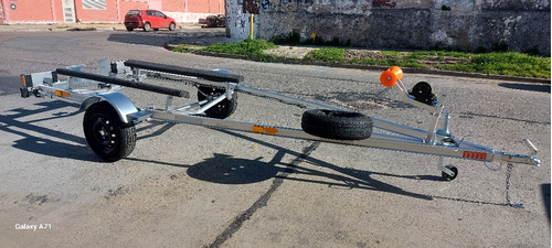 Trailer Para Semirrigido Lancha Moto De Agua Bote Homologado