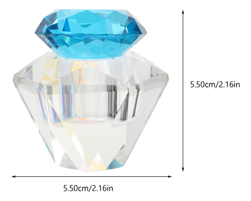 Polvo Líquido Acrílico Para Uñas En Tarro De Cristal Con Tap