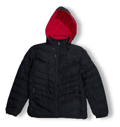 Campera Parka Impermeable Reversible