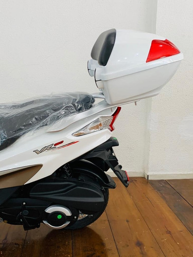 Imagem 13 de 24 de Scooter Tipo Burgman Jog Haojue Vr 150fi Branca2021/2022 0km