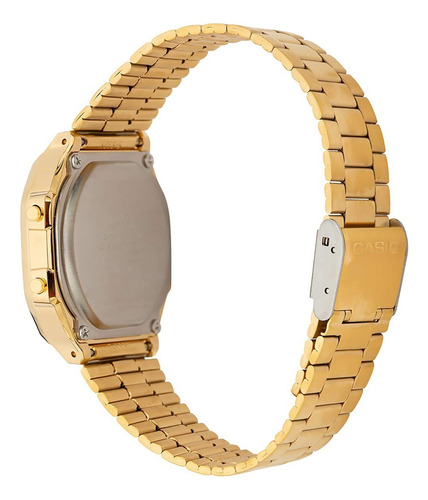 Reloj Casio Vintage Unisex A-168wgg Color Del Bisel Dorado