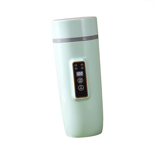 Hervidor De Agua Para Automóvil, Taza Para Calentar Verde
