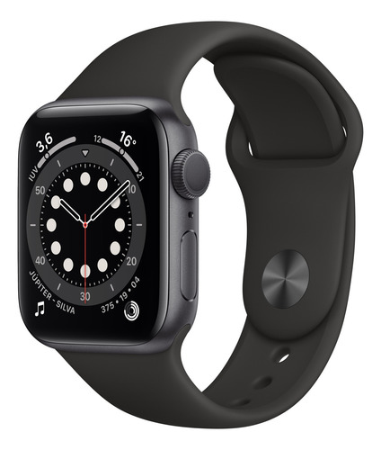 Smartwatch Apple Watch Series 6 40mm - Cinza/preto