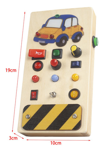 Tablero Ocupado, Juguete De Habilidad De Aprendizaje Auto