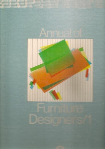 Libro Anual Of Furniture Designers/1  2 Ts De Varios