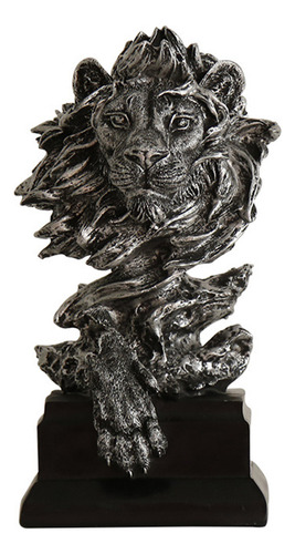 Estatua De León Para Decoración De Oficina, Artesanía, Escul