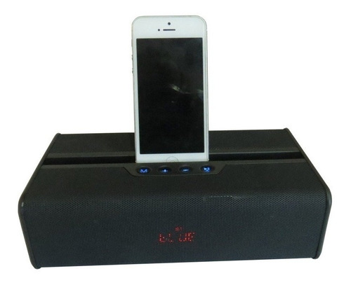 Parlante Portátil Bluetooth Para Celular Negro Xp Audio Wjc2