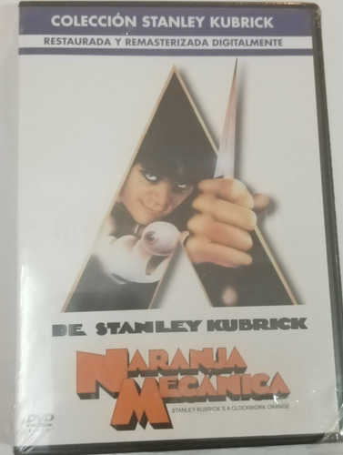 Dvd Naranja Mecánica Colección Stanley Kubrick 