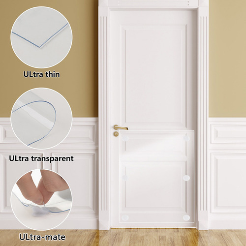 Protector De Puerta Flexible, Resistente Y Resistente, Prote