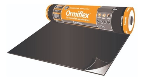 Membrana 4mm Ormiflex Aluminio Geotextil Código 52 Sibaco