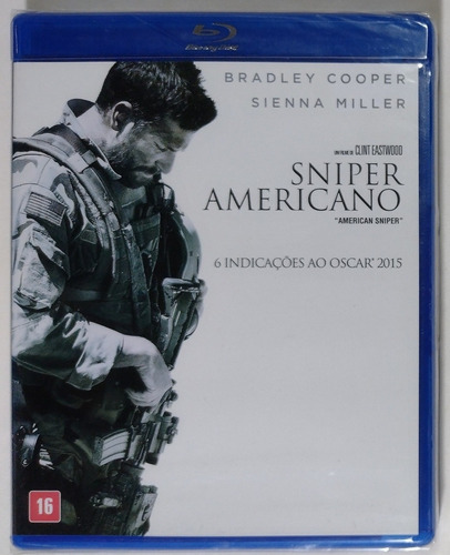 Blu Ray Sniper Americano (novo/lacrado)