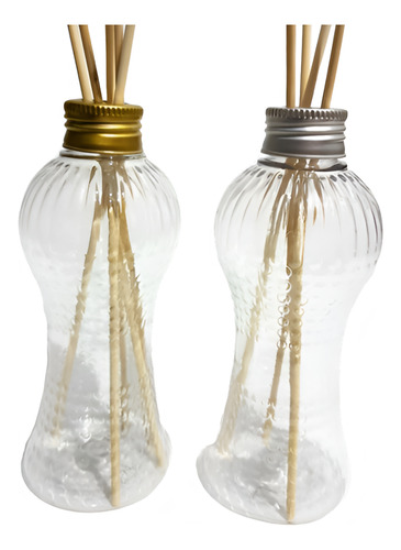 Frascos Cinturinha 80 Ml - Pet Cristal - Kit Com 10 Unid.